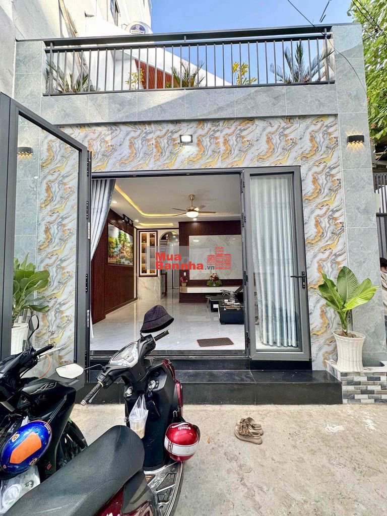 NHÀ XÂY MỚI|6,95M x 13M|CHỈ 1/HUỲNH THỊ HAI|GẦN NGUYỄN ẢNH THỦ Q12