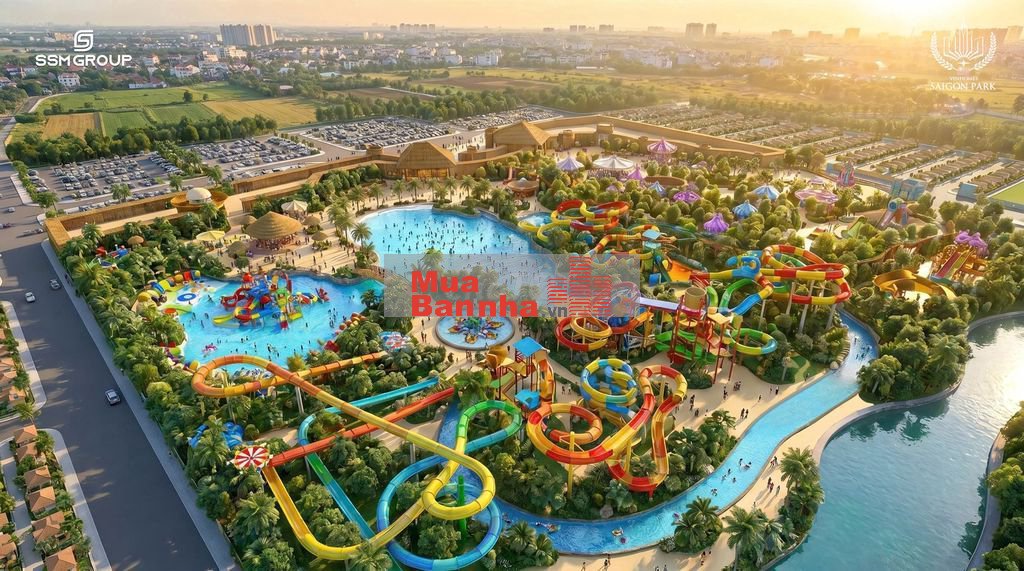 VINHOMES HÓC MÔN CHỈ TỪ 6,1 TỶ – NHÀ PHỐ 4 TẦNG 100M², 5PN TẠI TP. HCM