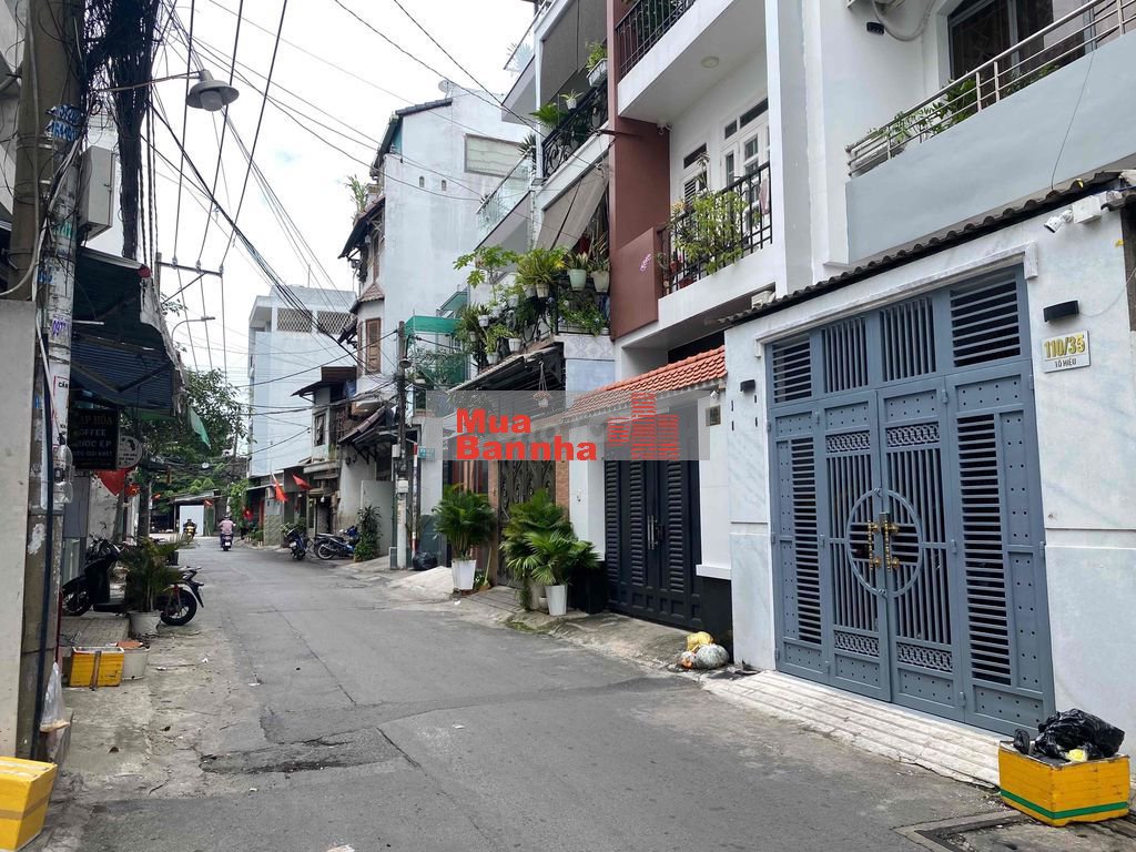 Bán nhà đường nhựa 6m Tô Hiệu Tân Phú - Lô Góc 4 Tầng BTCT Tặng Full N