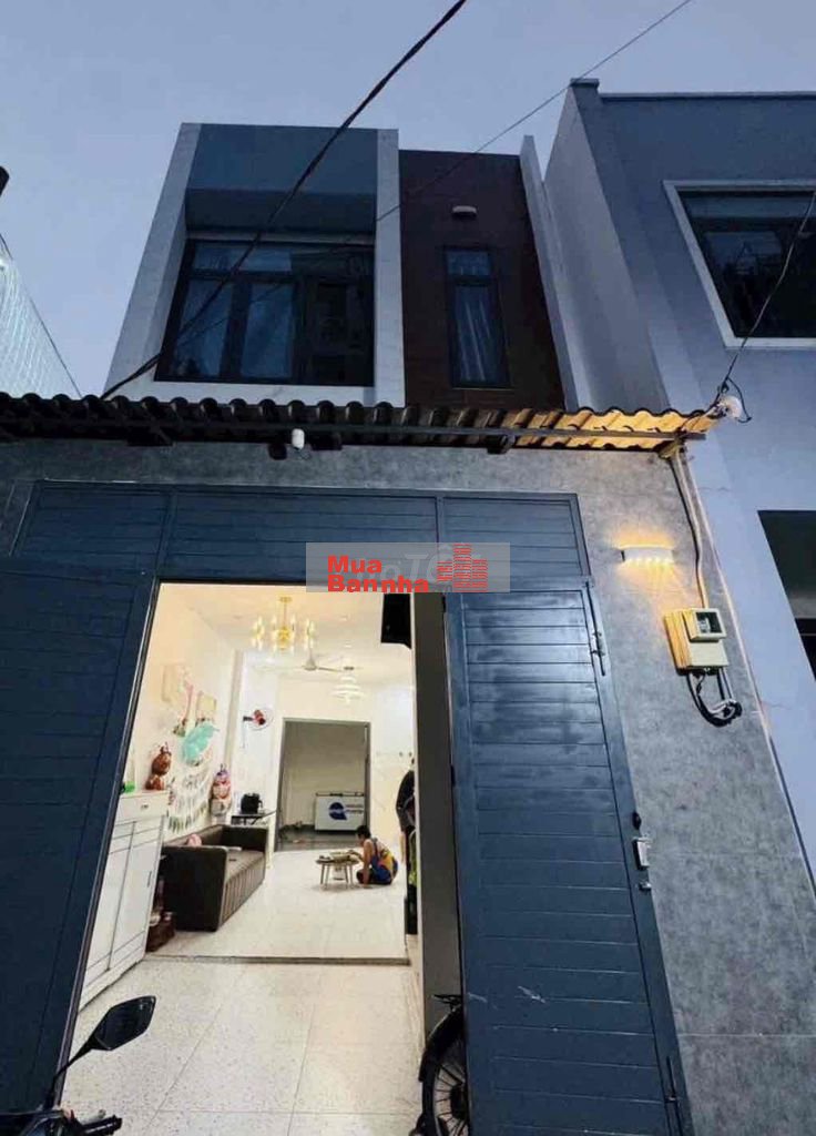 ✅NHÀ GẦN LÊ VĂN QUỚI - 1 TRỆT 2 LẦU SÂN THƯỢNG, 4X13, ĐÚC THẬT, 4 TỶ X
