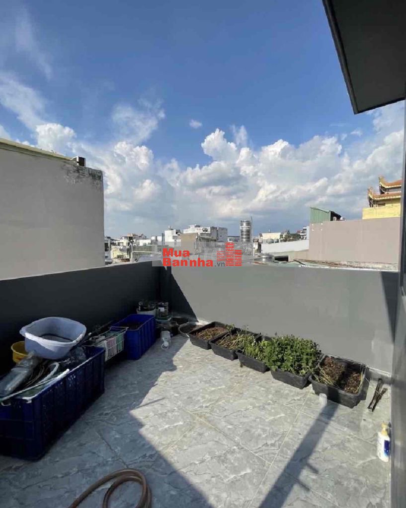 ✅NHÀ GẦN LÊ VĂN QUỚI - 1 TRỆT 2 LẦU SÂN THƯỢNG, 4X13, ĐÚC THẬT, 4 TỶ X