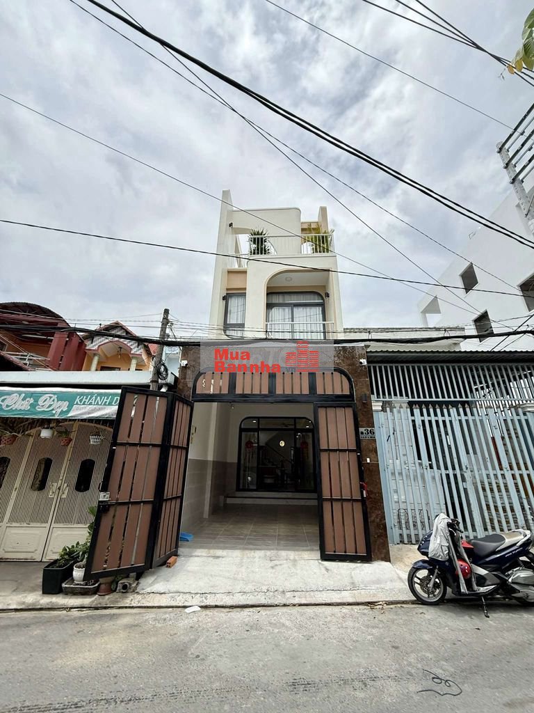 Siêu Phẩm 4m x 23m. 3 Tầng ( 1PN dưới ). Mặt Tiền Đường Thới An 18