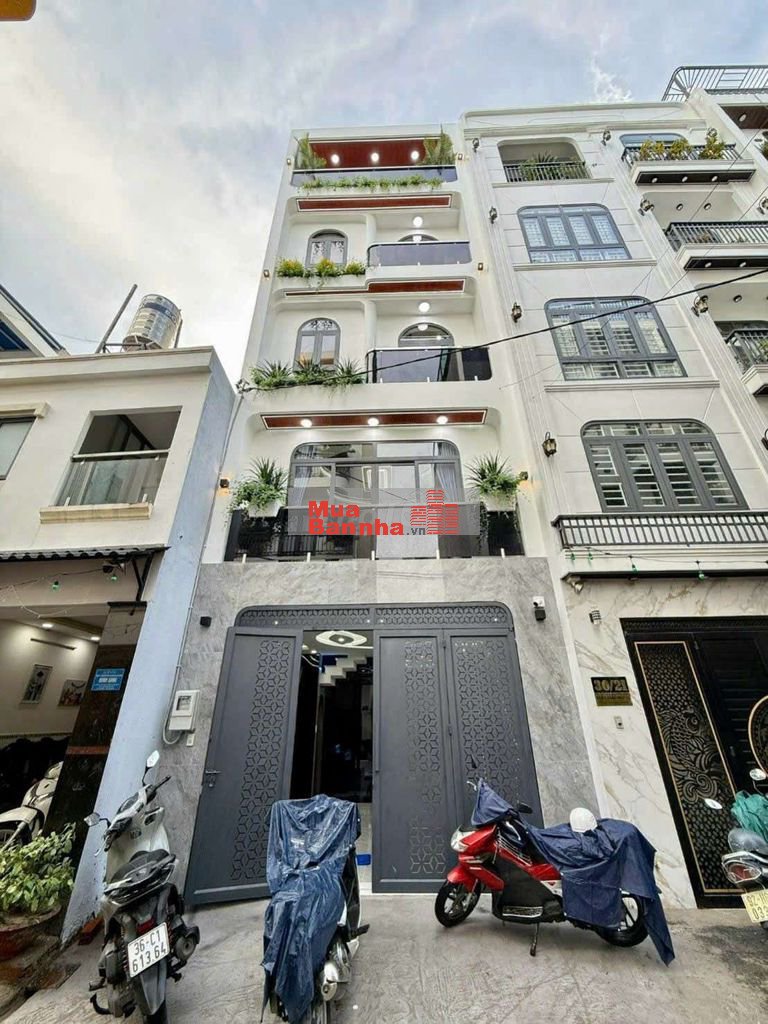 Siêu Phẩm Luxury Ngang 5M Có Thang Máy Dương Thị Mười