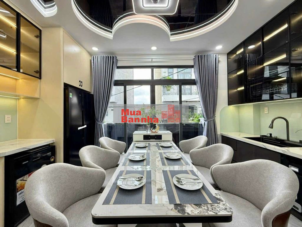 Siêu Phẩm Luxury Ngang 5M Có Thang Máy Dương Thị Mười