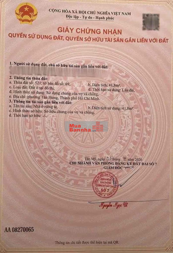 Nhà cực hiếm, chỉ có một khu vực Q7..!