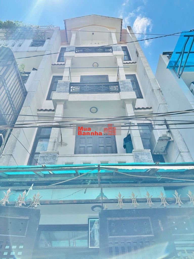 Nhà 4 tầng ở p14 - 55m² HXH - 5PN - nhỉnh 6 tỷ