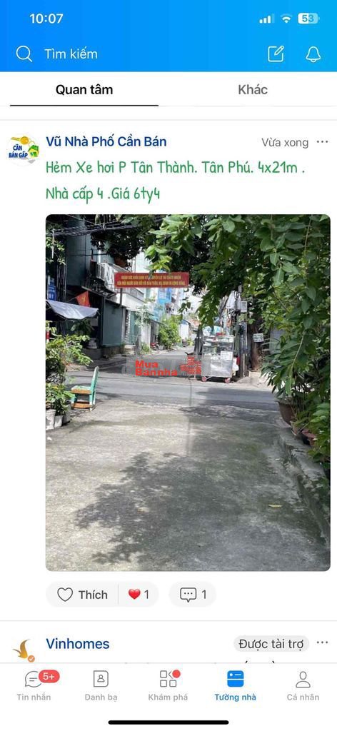 Nhà hẻm xe tải Phan Đình Phùng