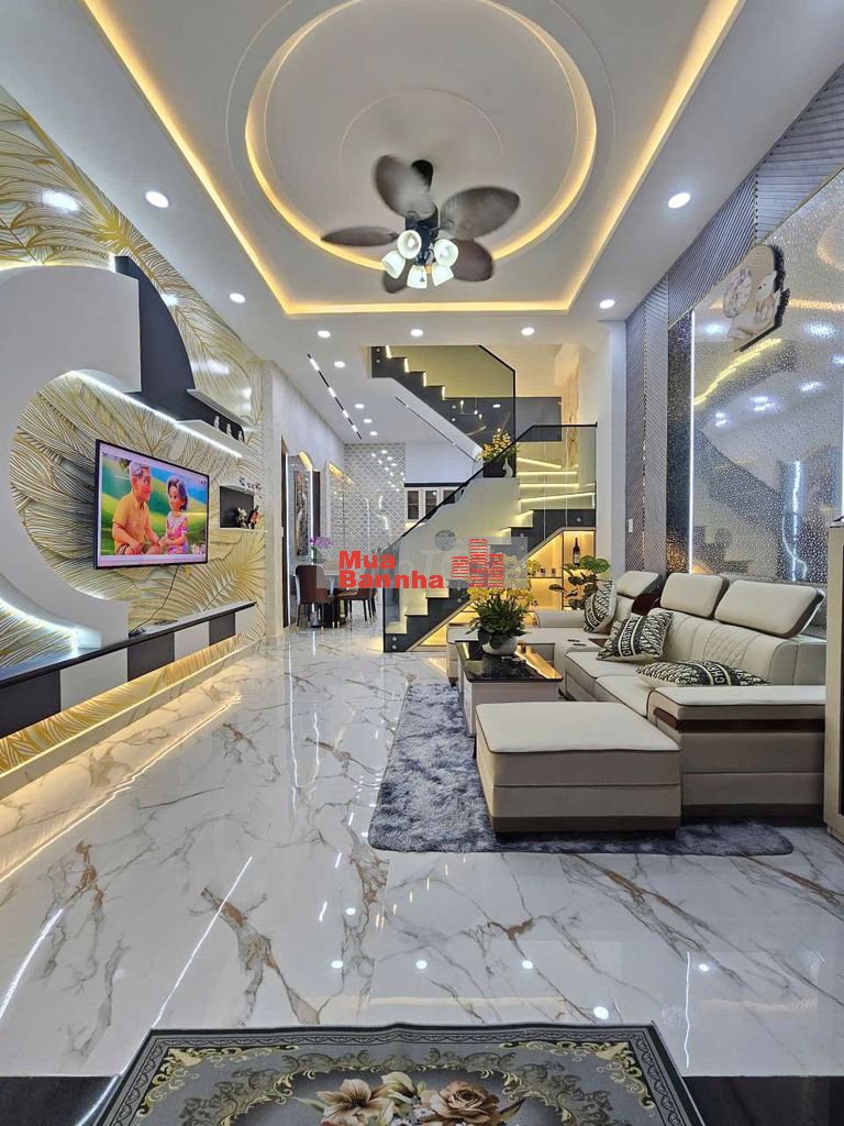 nhà hẻm xe hơi 2 lầu nhà mới