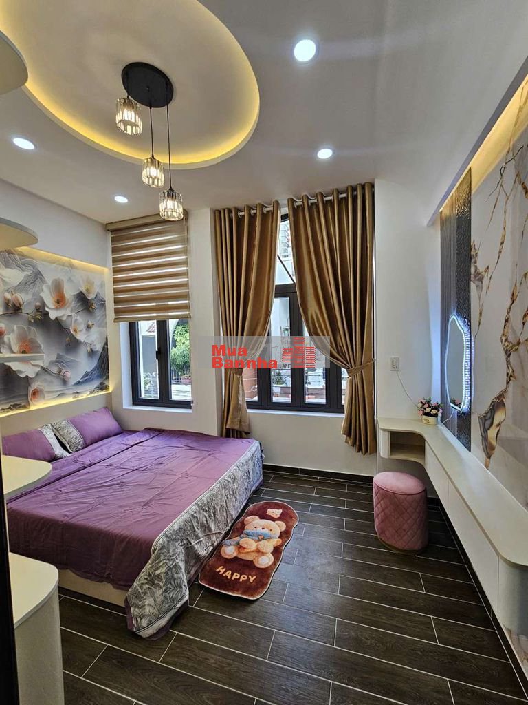 nhà hẻm xe hơi 2 lầu nhà mới