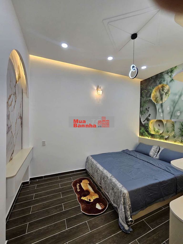 nhà hẻm xe hơi 2 lầu nhà mới