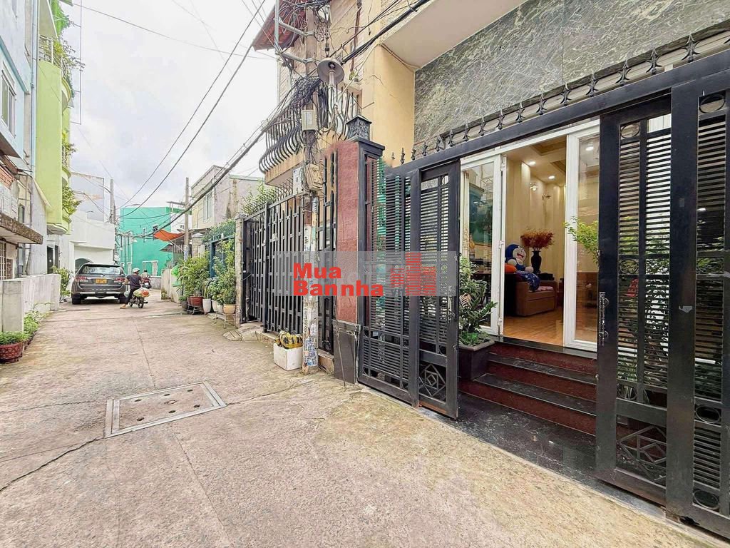 2 MẶT TIỀN HẺM - XE HƠI VÀO TẬN NHÀ - NGANG HƠN 4M