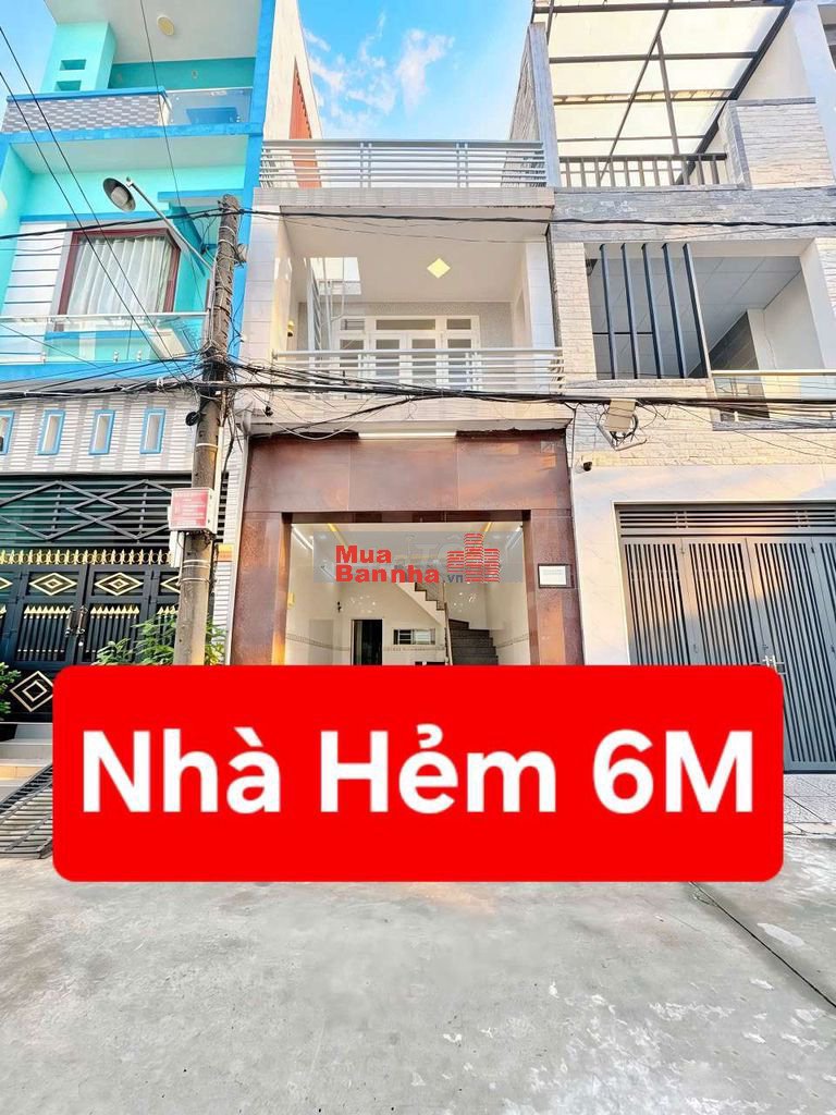 NHÀ TRỆT LẦU - HẺM 6M NGUYỄN VĂN CỪ