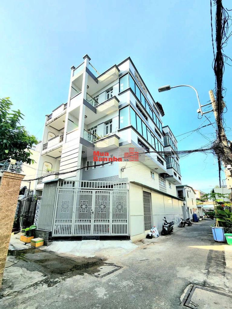 GÓC 2 MẶT TIỀN NỘI BỘ - 5 TẦNG - SHR HOÀN CÔNG ĐỦ.