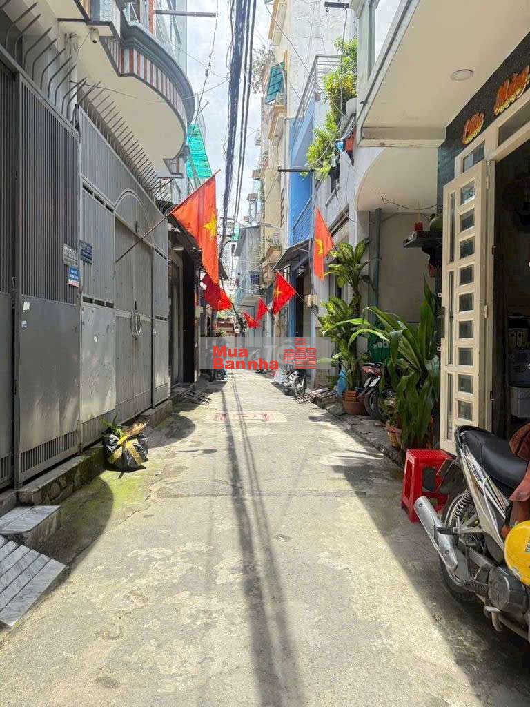 TÂN BÌNH P8 – NHÀ 2 TẦNG – 3,98 TỶ – HẺM 4M THÔNG – 2PN