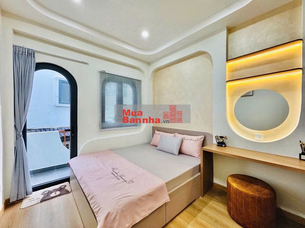 Bán nhà mới ở ngay Tân Hoà Đông, 39m2, 3 PN 3WC, hẻm 5m kế chợ Phú Lâm