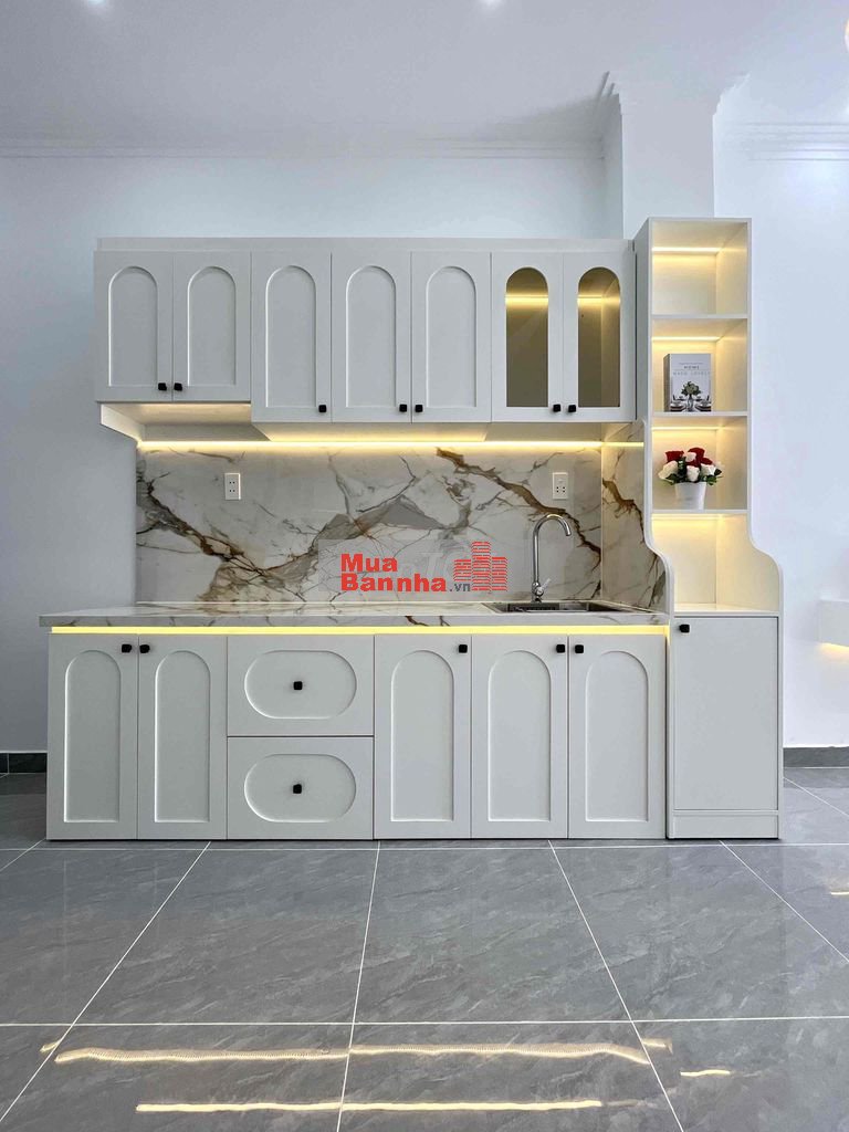 Nhà Xây mới Nguyễn Thị Hương DT:3x11m 2Tầng 3pn 2wc Nhà Bè.