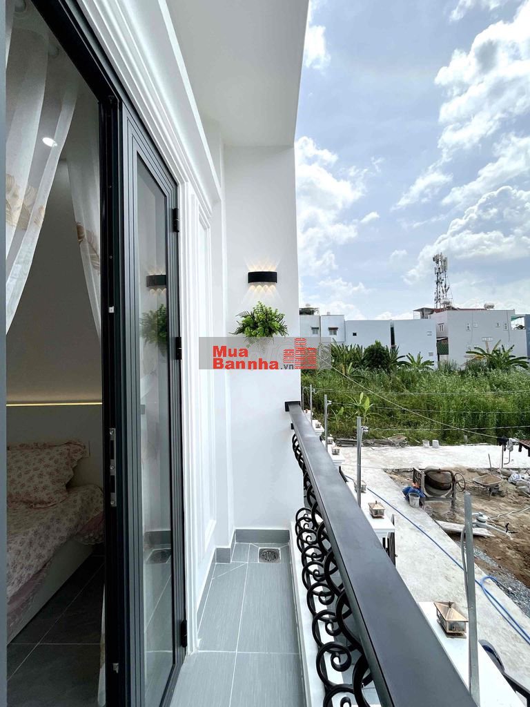 Nhà Xây mới Nguyễn Thị Hương DT:3x11m 2Tầng 3pn 2wc Nhà Bè.