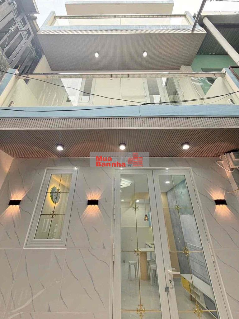 Nhà mới 4x6m 1 trệt 2 lầu 2PN 3WC full nội thất - Giá 3.18 tỷ