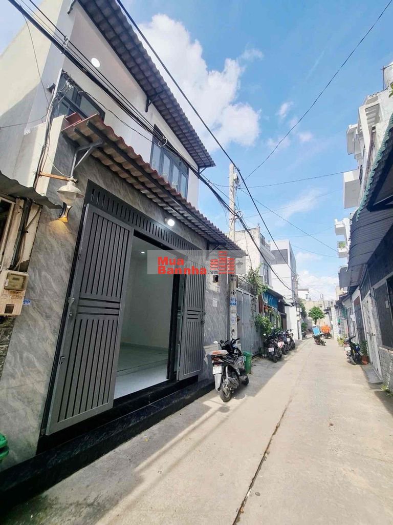 BÁN NHÀ HẺM RỘNG Ô TÔ ĐẬU CỬA ĐƯỜNG TRẦN THỊ NĂM QUẬN 12