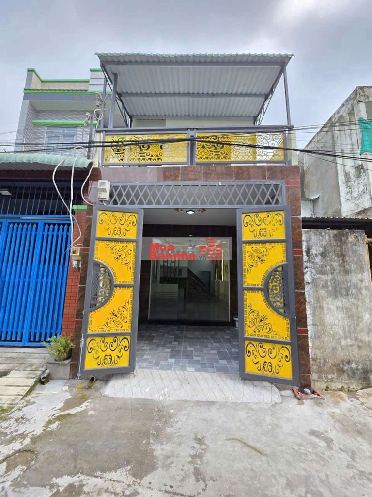 Nhà phố kdc hẻm Phan Bội Châu gần trường cấp 1.2 Dĩ An p. Dĩ An