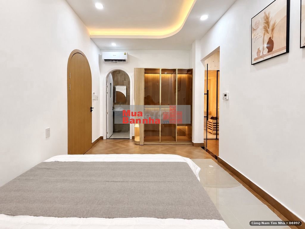 Nhà đẹp 3 tầng Nơ Trang Long Bình Thạnh 64m², nội thất mới
