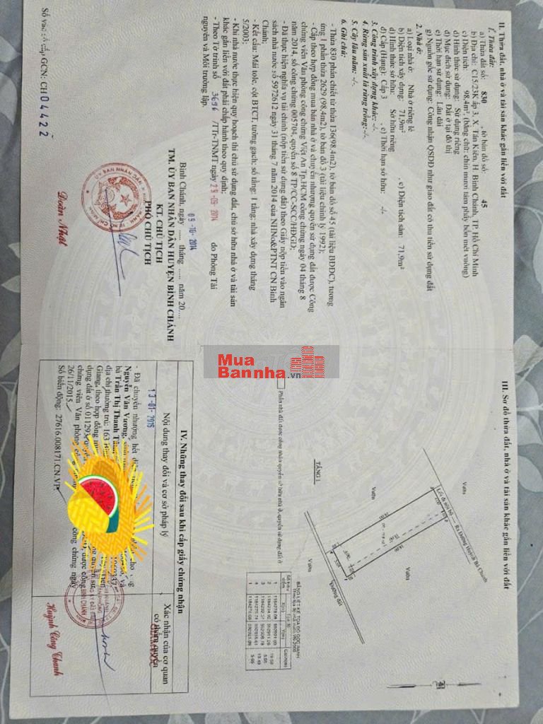Càn bán dãy nhà trọ 5 phòng