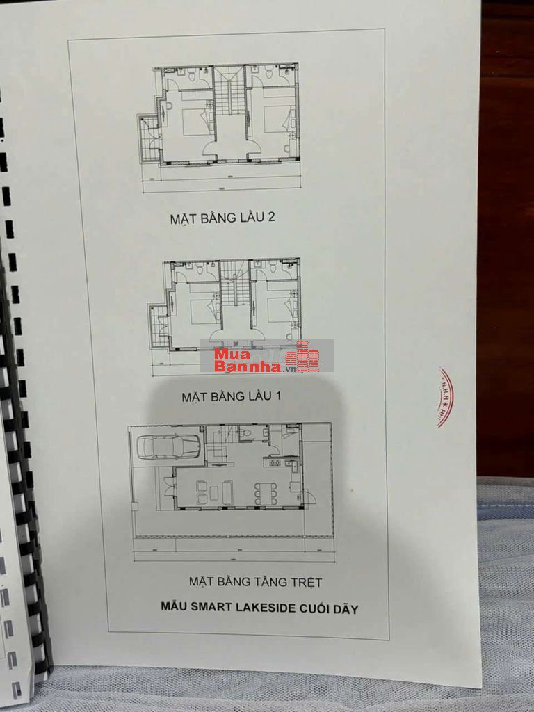 Bán căn biệt thự song lập 112m ngang 8m đối diện công viên