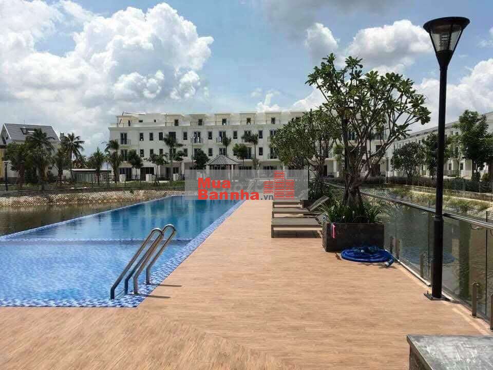 Bán căn biệt thự song lập 112m ngang 8m đối diện công viên