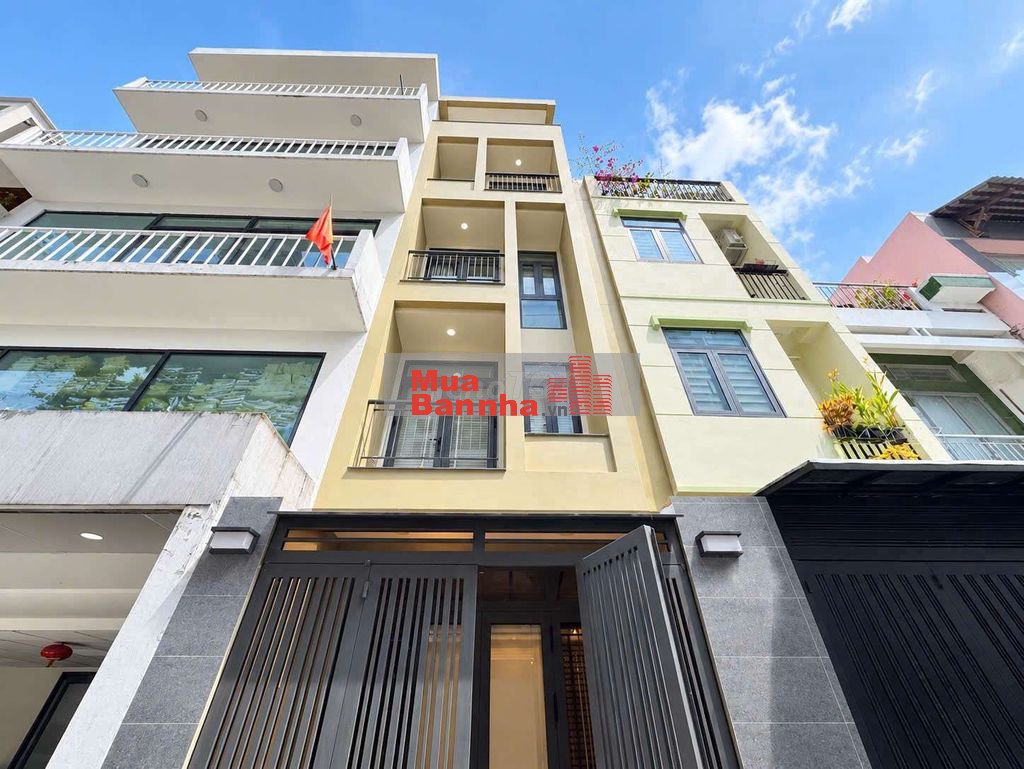 NHÀ HUỲNH VĂN BÁNH, 55M2, 4 TẦNG, Ô TÔ NGỦ NHÀ, NHỈN 8 TỶ TL