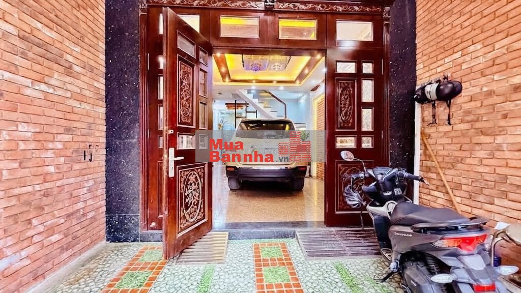 Ngang 4.7M - 75M² - 4 Tầng - Hẻm Xe Hơi Tránh - Phan Huy Ích - 10P ra