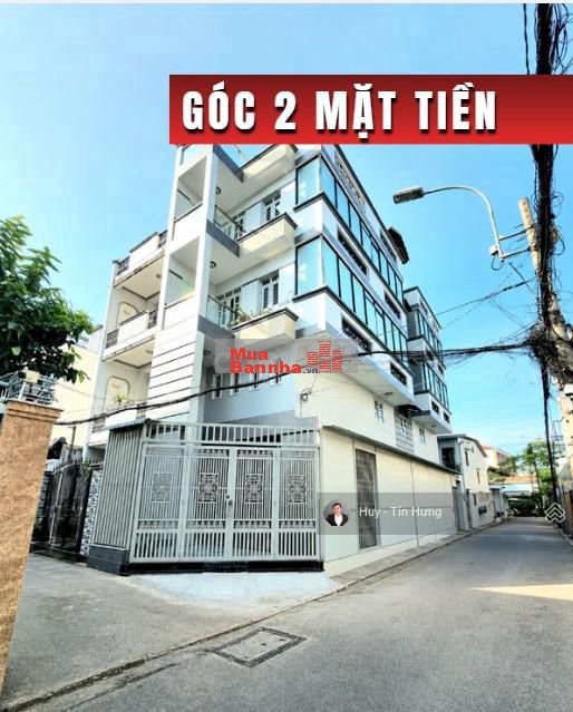 Bán nhà góc 2MT Cư Xá Phú Lâm A, 4 x 18m, 4 tấm, 10.5 tỷ