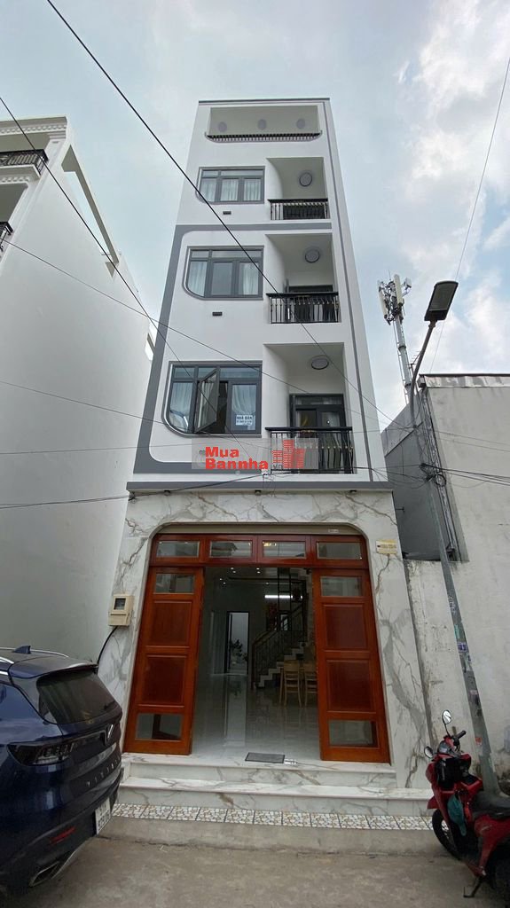 Nhà hẻm xe tải 51m2, (4.3x14)  6PN - 4NVS, cách Aeon Bình Tân 5p