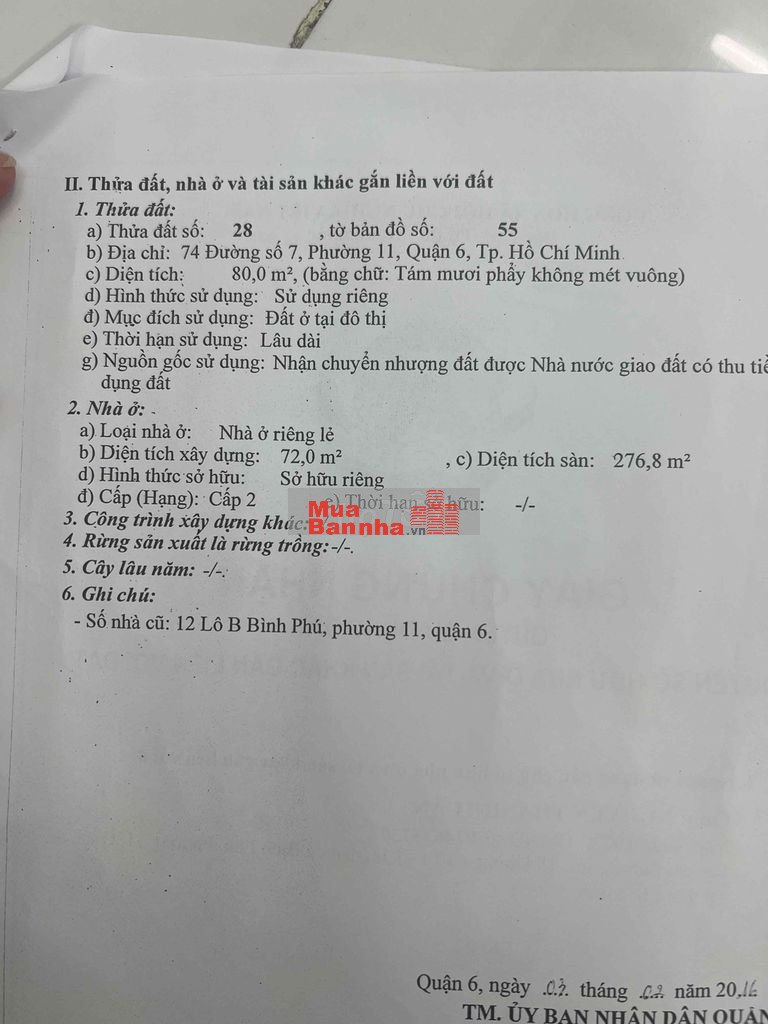 🏡 Bán Nhà Mặt Tiền Đường Lớn – Vị Trí Đẹp, Kinh Doanh Tốt – 3 Tấm Đúc