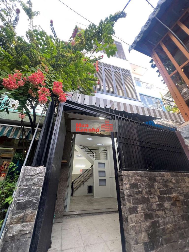 Nhà hẻm Nguyễn Văn Luông 4x11.5 1 trệt 2 lầu 4PN