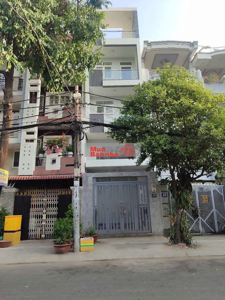 Bán nhà mới đường 10m KDC Bình Phú 4x18 3 tấm rưỡi