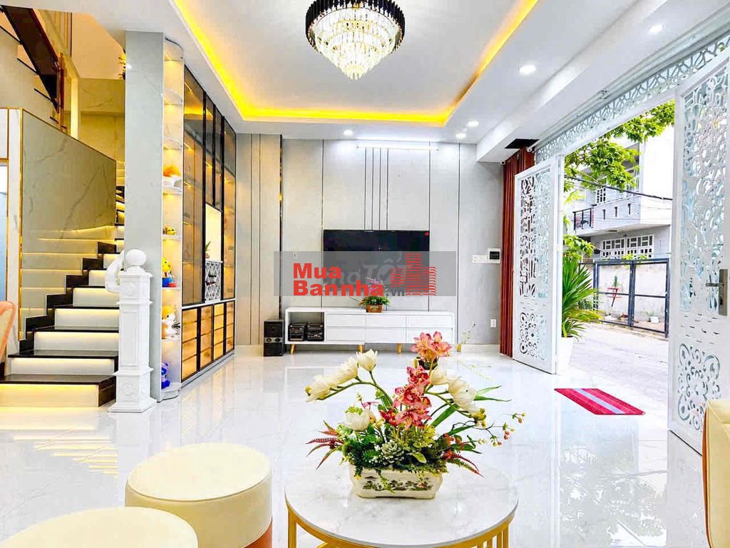 BÁN NHÀ HẺM XE HƠI- FULL NỘI THẤT- HUỲNH TẤN PHÁT- THỊ TRẤN NHÀ BÈ