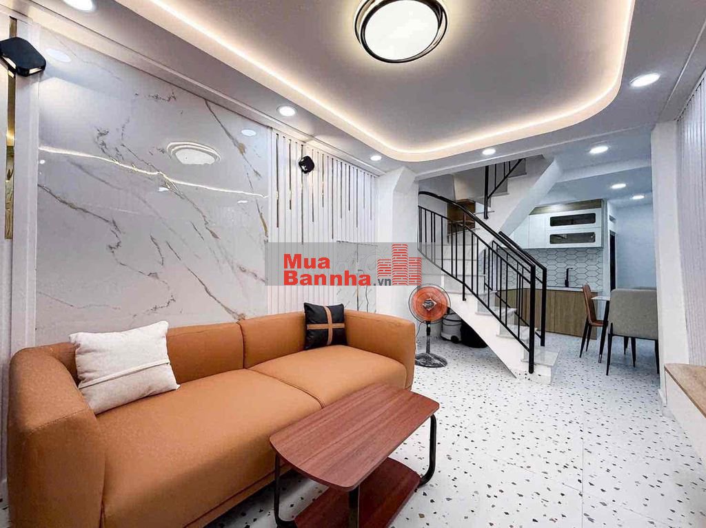 BÁN NHÀ ĐẸP LUNG LINH, HẺM TRC NHÀ 4m, 3 TẦNG ĐÚC THẬT, CÓ SÂN THƯỢNG