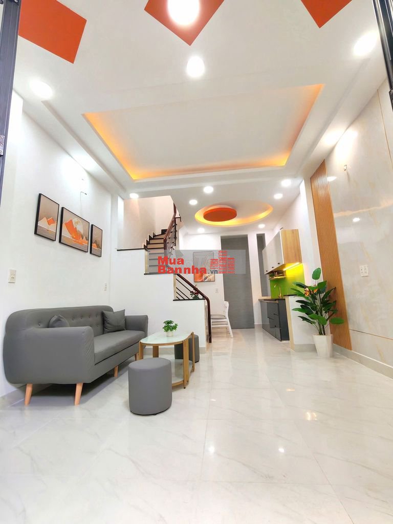 Bán nhà hẻm xe hơi 1 trệt 2 Lầu. Sân thượng giá chỉ 4.25 tỷ