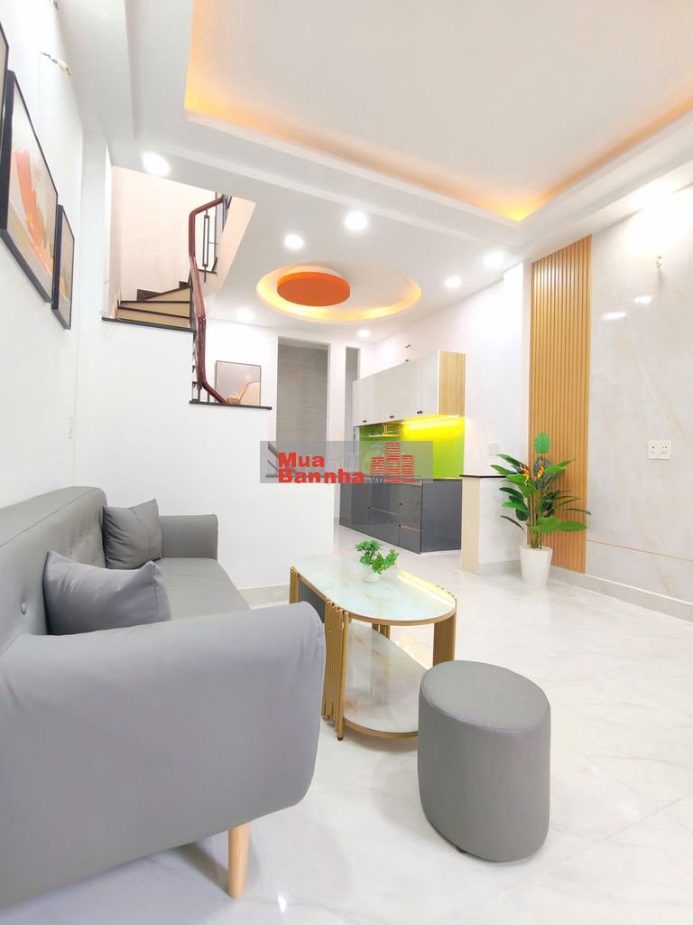 Bán nhà hẻm xe hơi 1 trệt 2 Lầu. Sân thượng giá chỉ 4.25 tỷ