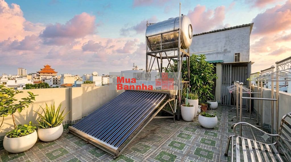 Bán nhà hẻm xe hơi 1 trệt 2 Lầu. Sân thượng giá chỉ 4.25 tỷ