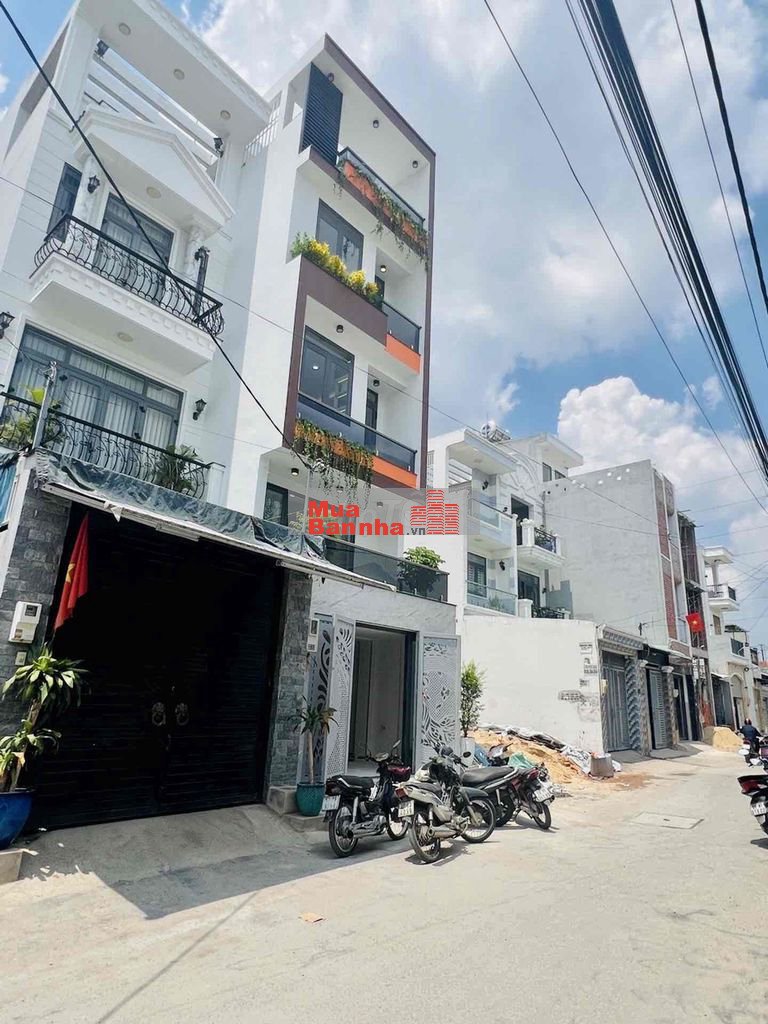 Chủ giảm sâu 1 tỷ siêu phẩm 5 Tầng, Thạnh Lộc 14 sát đường Vườn Lài,