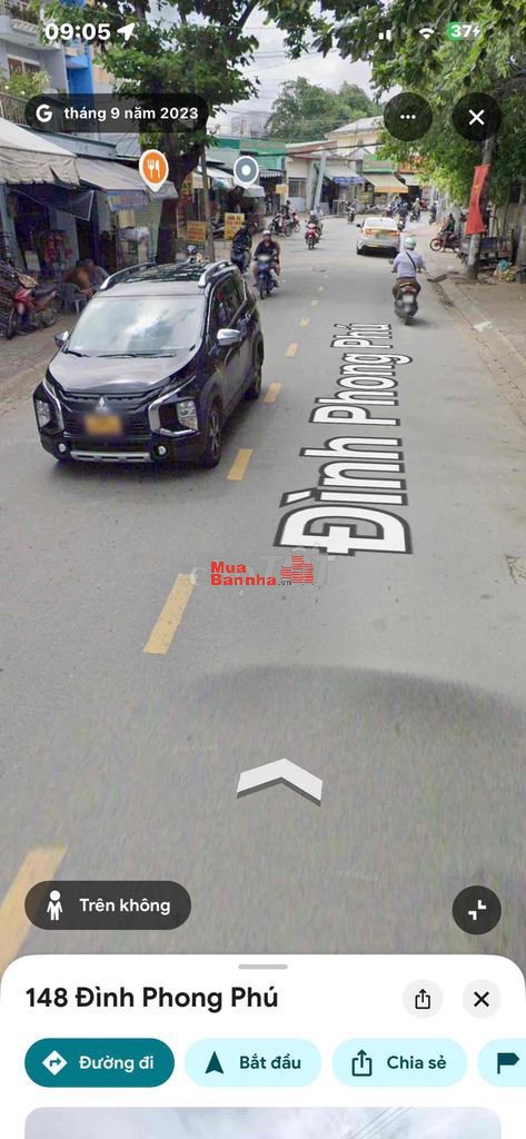 Bán nhà mặt tiền Đình Phong Phú Phường Tăng Nhơn Phú B TP Thủ Đức