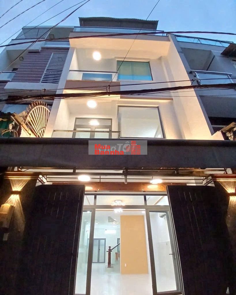 Bán nhà Hẻm xe hơi Gò Dầu Tân Phú 85m2 1 trệt 3 lầu giá 7 tỷ