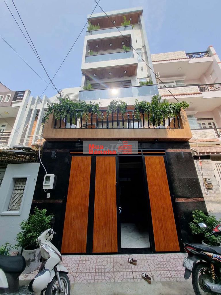 Bán Nhà full Nội Thất Tân Hòa Đông: 5mx16m 1 lửng 3 lầu, có thang máy