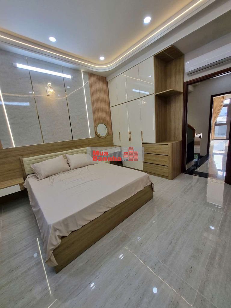 Bán Nhà full Nội Thất Tân Hòa Đông: 5mx16m 1 lửng 3 lầu, có thang máy
