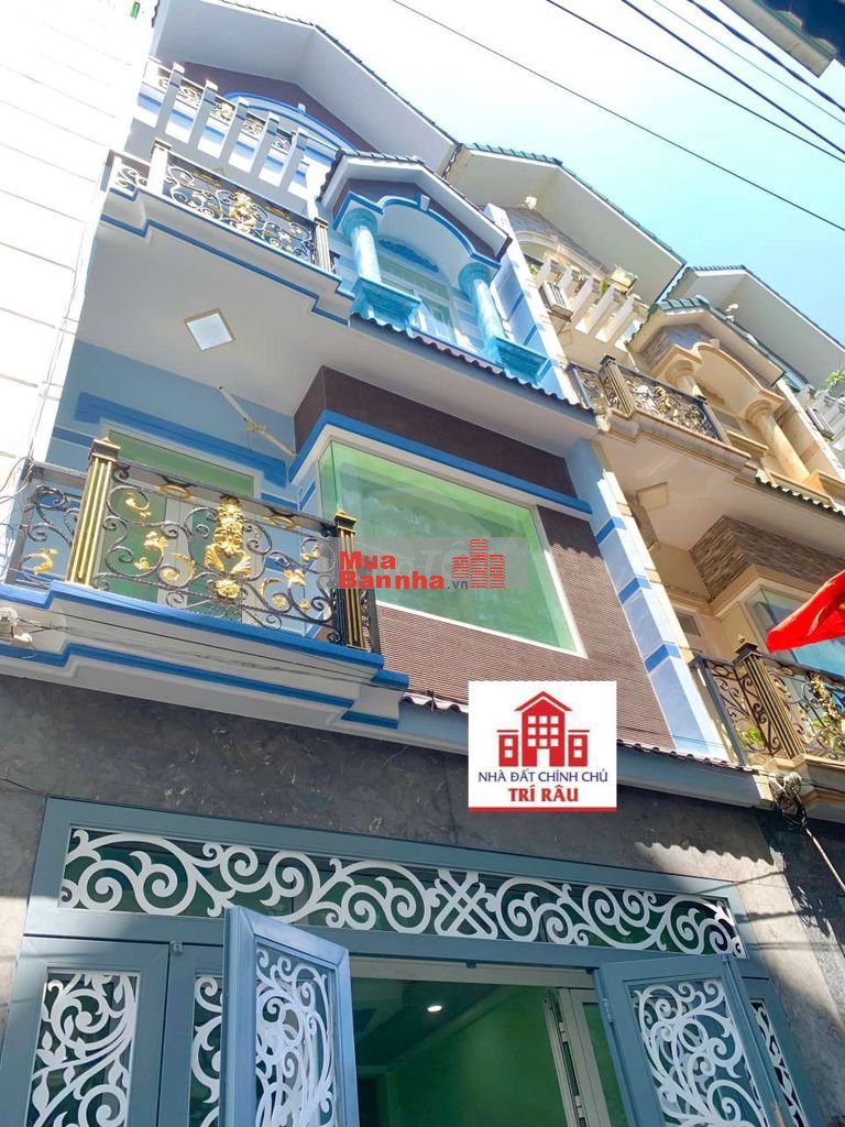 Nhà Phố 3 Lầu 4x15m, Xe Hơi Nhà KDC A.D.Vương p16 Q8 gần V.V.Kiệt