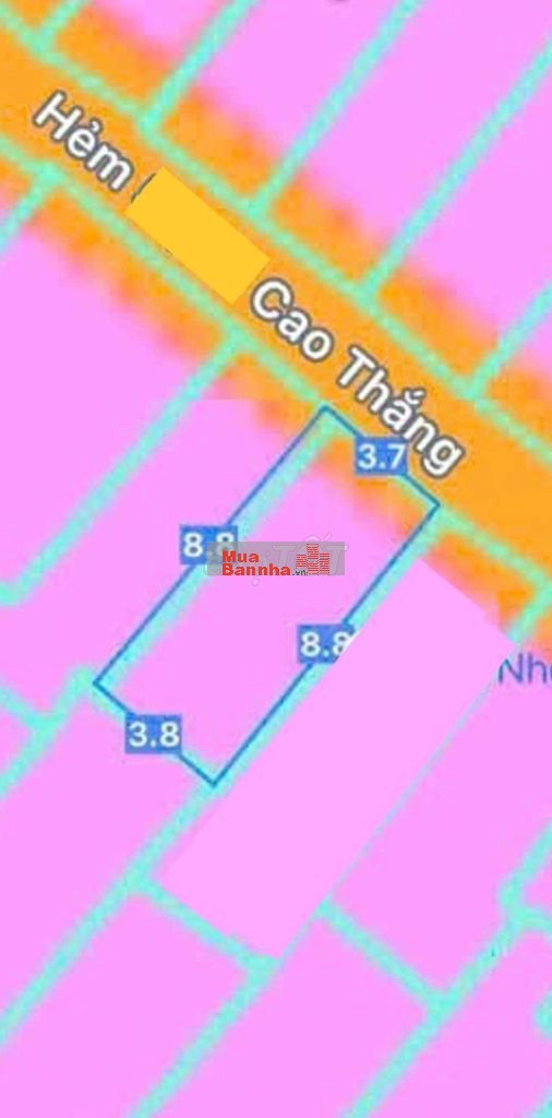 Định Cư Mỹ, bán gấp nhà Cao Thắng Quận 3