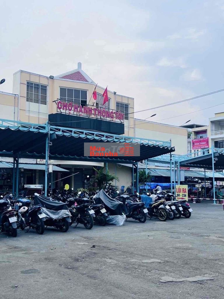 MẶT TIỀN KD CHỢ HẠNH THÔNG TÂY-90M2-4TẦNG-6PN-QUANG TRUNG P11 GV-11 TY