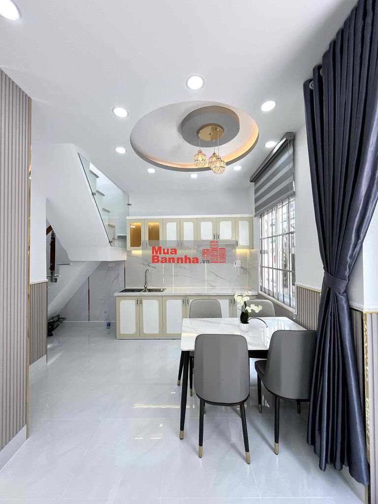 Bán Nhà hẻm ô tô VF3 đậu cửa hẻm 2266 Huỳnh Tấn Phát DT:6x6m 2Tầng 3pn