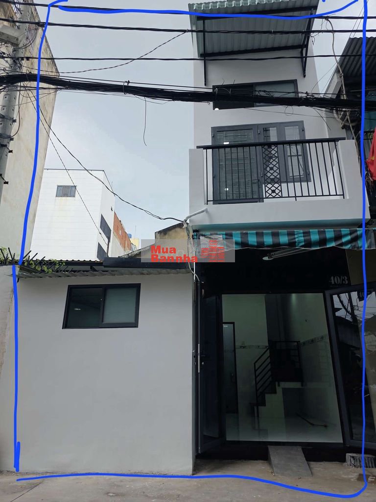 BÁN 2 CĂN LIỀN KỀ SỔ HỒNG RIÊNG GIÁ CHỈ 7 TỶ750 HẺM XE HƠI 3 LẦU 2PN